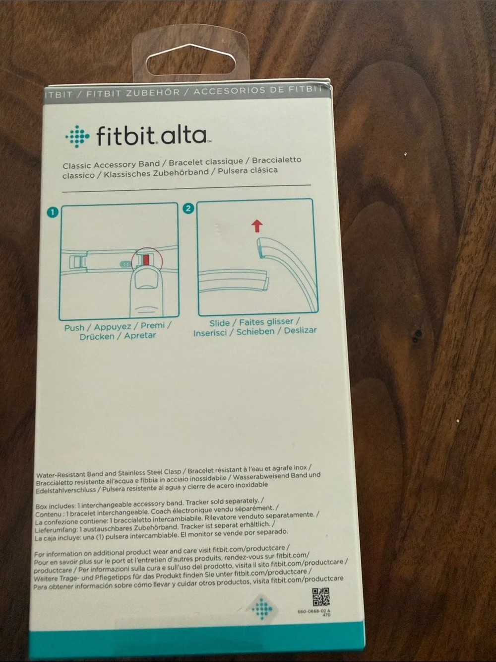 fitbit Alta Classic Accessory Band - Purple
